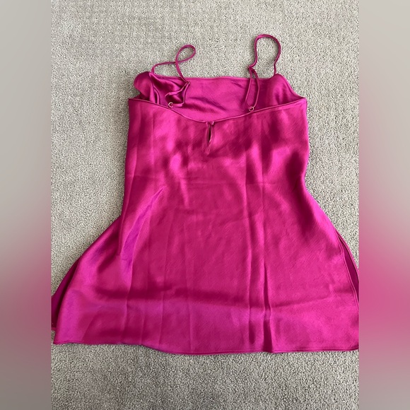 Victorias Secret silk Pink Camisole Pant Set Large - Picture 6 of 7